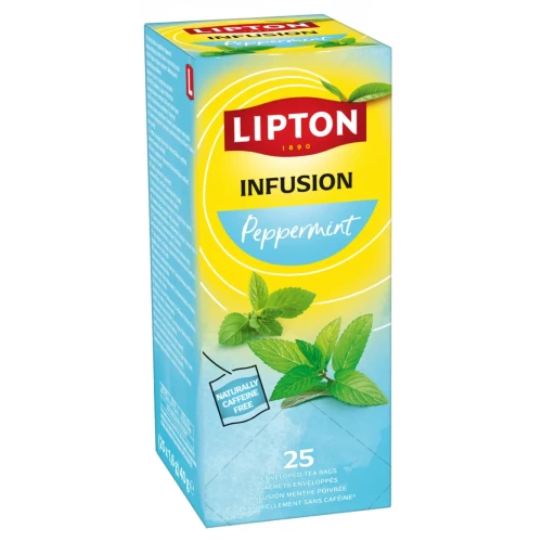 Herbata LIPTON Feel Good Selection, Relax, mięta, 25 kopert