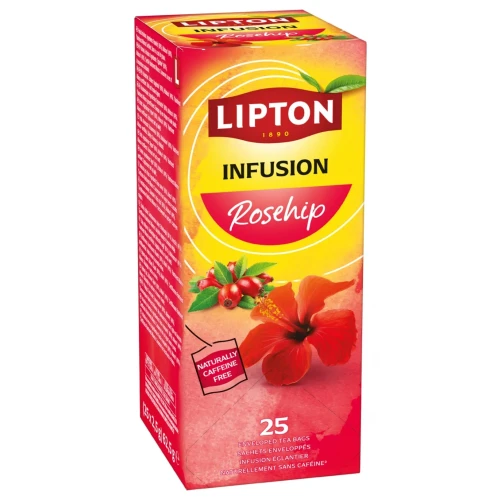 Herbata LIPTON Feel Good Selection, Relax, dzika róża, 25 kopert