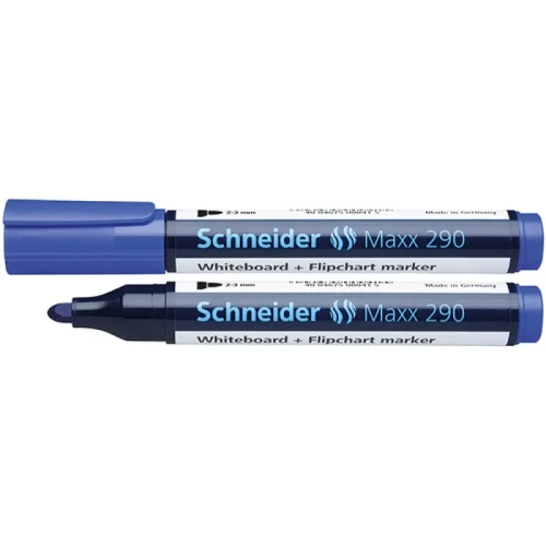 Marker do tablic SCHNEIDER Maxx 290, okrągły, 2-3mm, niebieski