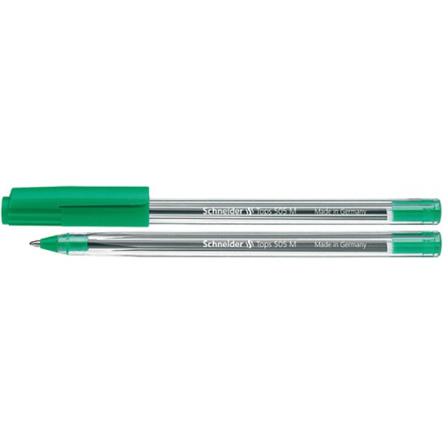 Długopis SCHNEIDER Tops 505, M, zielony