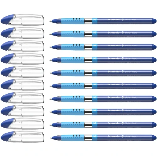 Długopis SCHNEIDER Slider Basic, M, niebieski