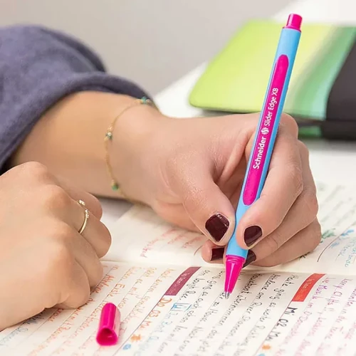 Zestaw długopisów w etui SCHNEIDER Slider Edge, XB, 10 szt., miks kolorów