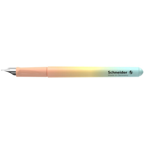 Pióro wieczne SCHNEIDER Voyage Ombre, M, żółto-niebieskie