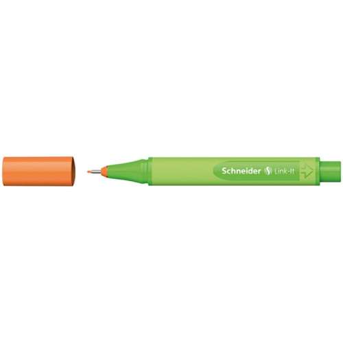 Cienkopis SCHNEIDER Link-It, 0,4mm, pomarańczowy