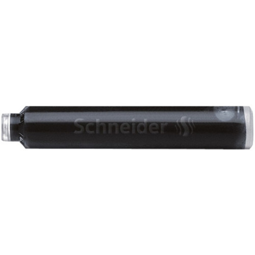 Naboje do piór SCHNEIDER, 6 szt., czarny