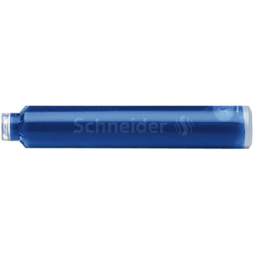 Naboje do piór SCHNEIDER, 6 szt., niebieski