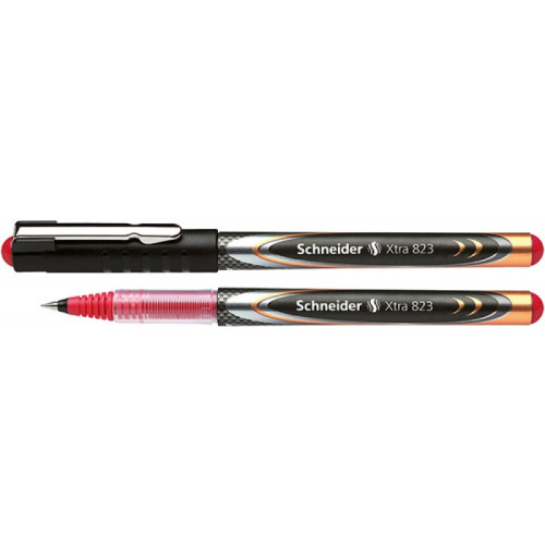 Pióro kulkowe SCHNEIDER Xtra 823, 0,3 mm, czerwony