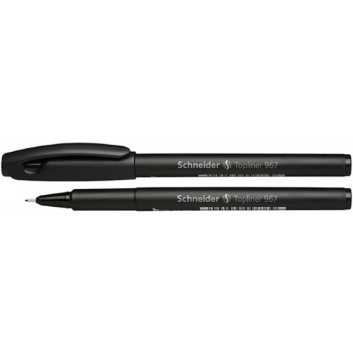 Cienkopis SCHNEIDER Topliner 967, 0,4 mm, czarny