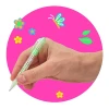 Mini długopisy żelowe TRENDHAUS GF-6, 6 szt., etui, mix kolorów