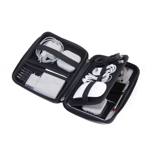 Etui na suwak TROIKA Travel Case, organizer, czarne