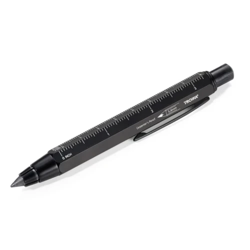 Ołówek stolarski TROIKA Zimmermann, 5,6mm, czarny