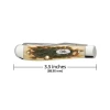 Scyzoryk Case Mini Trapper SS Amber Bone
