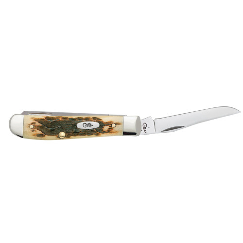 Scyzoryk Case Mini Trapper SS Amber Bone