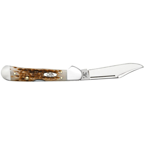 Nóż Case Mini Copperlock SS Amber Bone