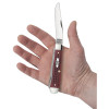Scyzoryk Case Pocket Worn Trapper SS Old Red