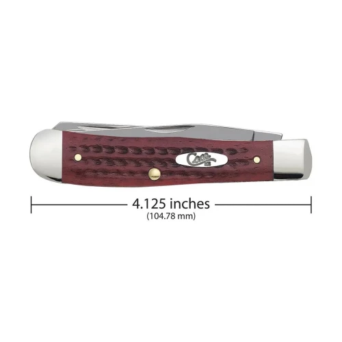 Scyzoryk Case Pocket Worn Trapper SS Old Red