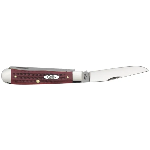 Scyzoryk Case Pocket Worn Trapper SS Old Red