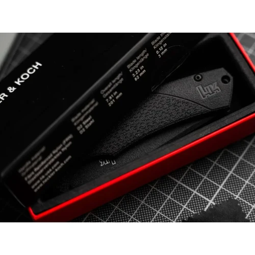 Nóż Heckler & Koch FD02 Automatic Drop Point D2