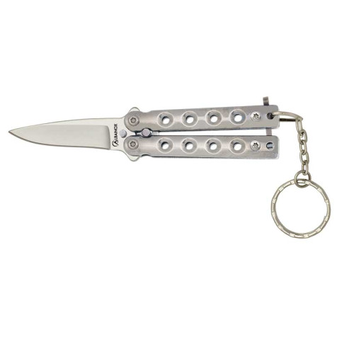 Nóż Brelok Albainox 02249 Balisong Silver