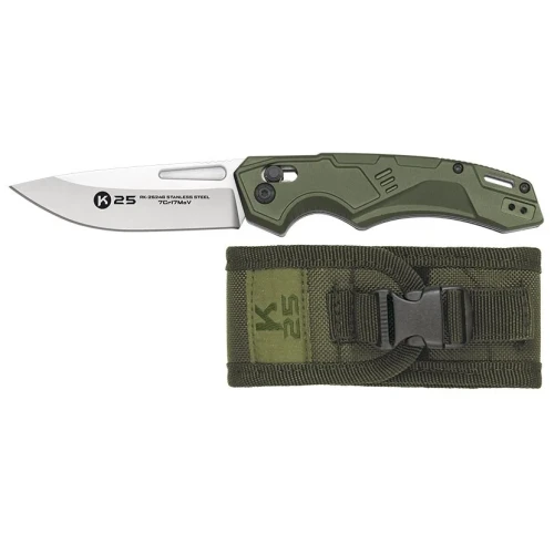 Nóż K25 25246 Tactical Green Aluminium
