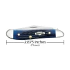 Scyzoryk Rogers Case Peanut SS Blue Bone