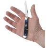 Nóż Case Rogers Mini Trapper SS Blue Bone