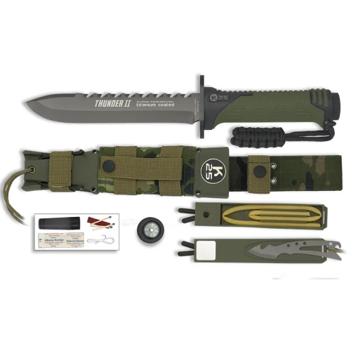 Nóż K25 32134 Thunder II Camo
