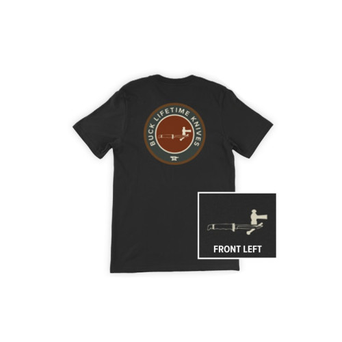 T-shirt Buck Lifetime Knives Tee 13225, rozmiar M