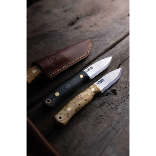 Nóż Casström No.8 SFK Curly Birch 14C28N