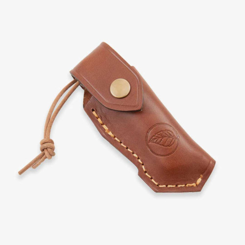 Etui na nóż Casström Lars Fält Folder, koniak