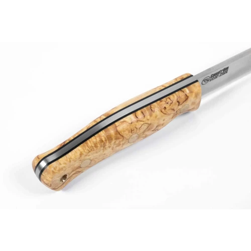 Nóż Casström No.10 SFK Curly Birch Sleipner