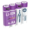 Akumulatory Ansmann Li-Ion AA typ 2000, 4 szt