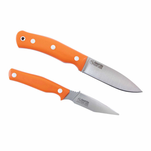 Zestaw noży Casström Hunter's Combo, Orange G10