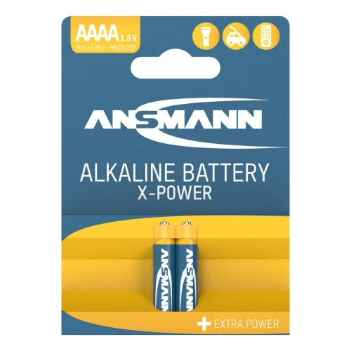 Baterie alkaliczne Ansmann X-Power AAAA /LR8 2 szt