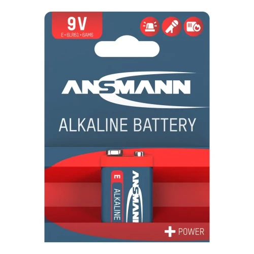 Bateria alkaliczna Ansmann E / 6LR61 9V