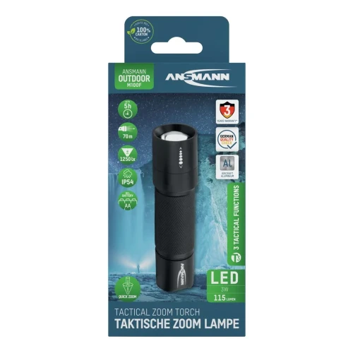 Latarka Ansmann LED M100F,115 lm, 1xA