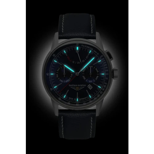 Zegarek Bauhaus Aviation G38 23623, 42mm