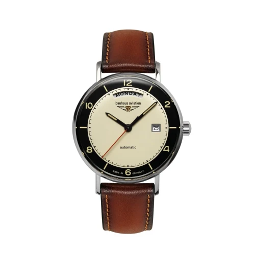 Zegarek Bauhaus Aviation Vintage Pilot 24622, 41mm