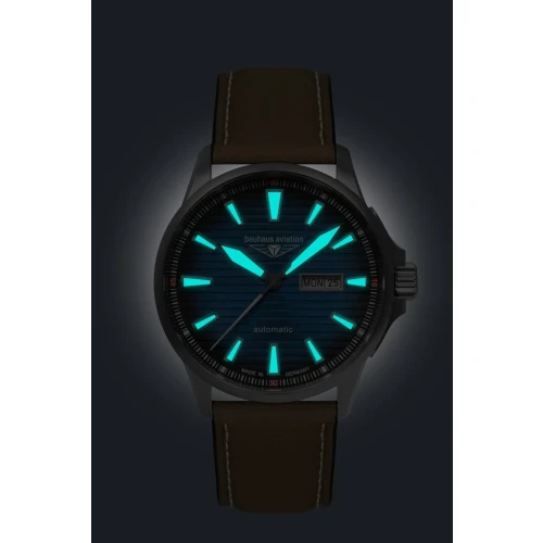 Zegarek Bauhaus Aviation Titanium 28623, 42mm