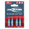 Baterie alkaliczne Ansmann AA / LR6, 4 szt.