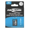 Bateria litowa Ansmann E / PP3 9V do czujnika dymu