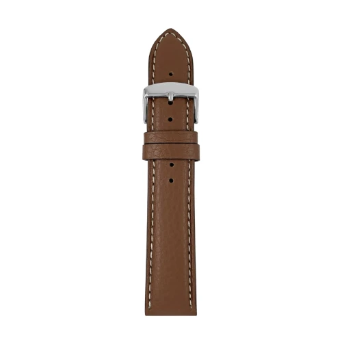 Pasek skórzany Zeppelin jasnobrązowy, 22 mm