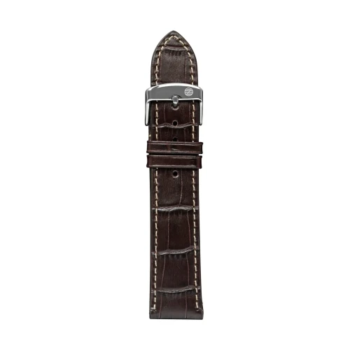Pasek skórzany Zeppelin brązowy, 20 mm