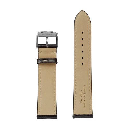Pasek skórzany Zeppelin brązowy, 20 mm