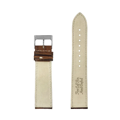 Pasek skórzany Zeppelin brązowy, 20 mm