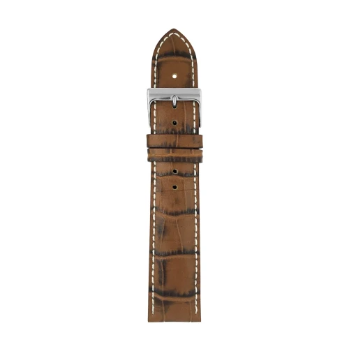 Pasek skórzany Zeppelin brązowy, 20 mm