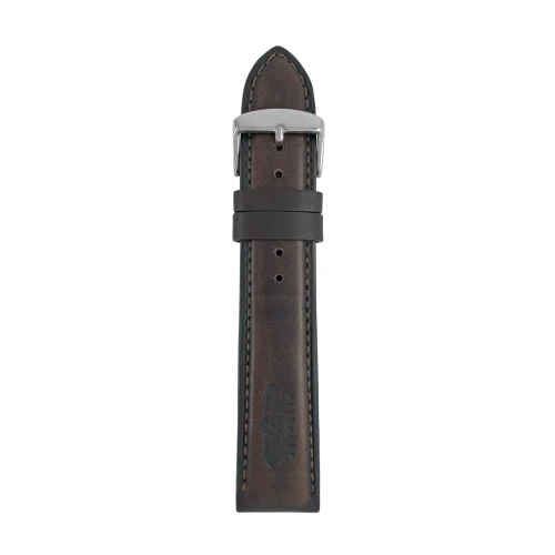 Pasek skórzany Zeppelin brązowy, 22 mm