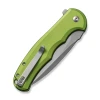 Nóż CIVIVI Button Lock Praxis Aluminum Green