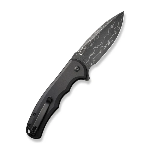 Nóż CIVIVI Button Lock Praxis Alu Black Damast