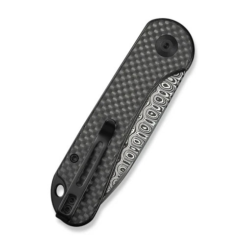Nóż CIVIVI Elementum Slip Joint Damast CF